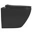REA Rimless wandcloset - mat zwart - diepspoel - 49 cm - softclose zitting