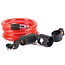 Stahlex Veelzijdig kabelslot - 1,2 meter - 12 mm - met houder - rood - spatwaterdicht en slagvast