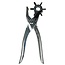 Benson Revolvertang - Gaatjestang - 6 maten - Vergrendeling - 22 cm - Voor leer, textiel en kunststof