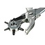 Benson Revolvertang - Gaatjestang - 6 maten - Vergrendeling - 22 cm - Voor leer, textiel en kunststof