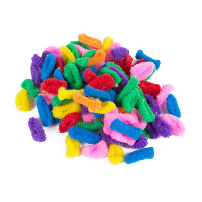 Benson Gekleurde Haarelastiekjes - 100 stuks - Trendy Kleuren - Gekleurde Haar Elastiekjes voor Meisjes - Haarbandjes Kinderen - Baby's