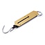 Benson Compacte weeghaak - 25 kg - Inclusief haak en oog - Messingkleurig - 23 cm