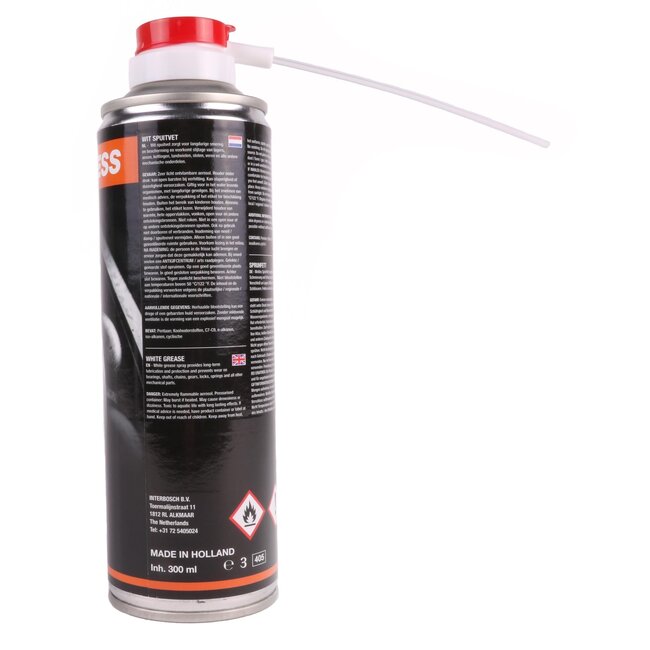 Express Langdurige bescherming en smering - Spuitvet - 300 ml - Wit