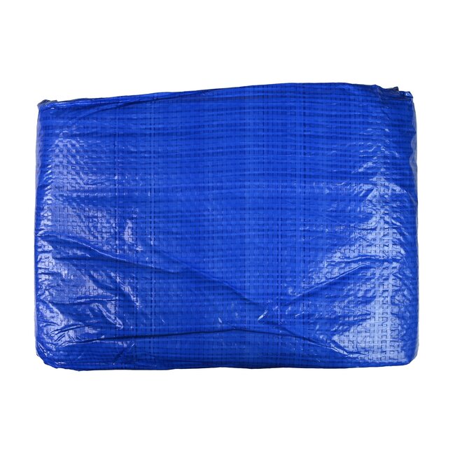 Benson Afdekzeil - Polyethyleen - 5 x 8 meter - Blauw - Versterkte zomen - Waterdicht
