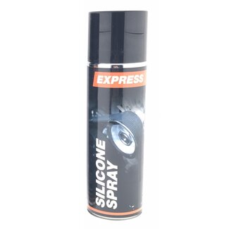 Express Siliconenspray - Voorkomt Piepen en Kraken - 300 ml - Geschikt voor Kunststof en Rubber