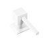 REA Inbouw zeepdispenser - rechthoekig - 330 ml - mat wit - minimalistisch design