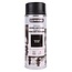 Luxens Sneldrogende spuitlak - glans zwart - 400 ml - binnen en buiten gebruik