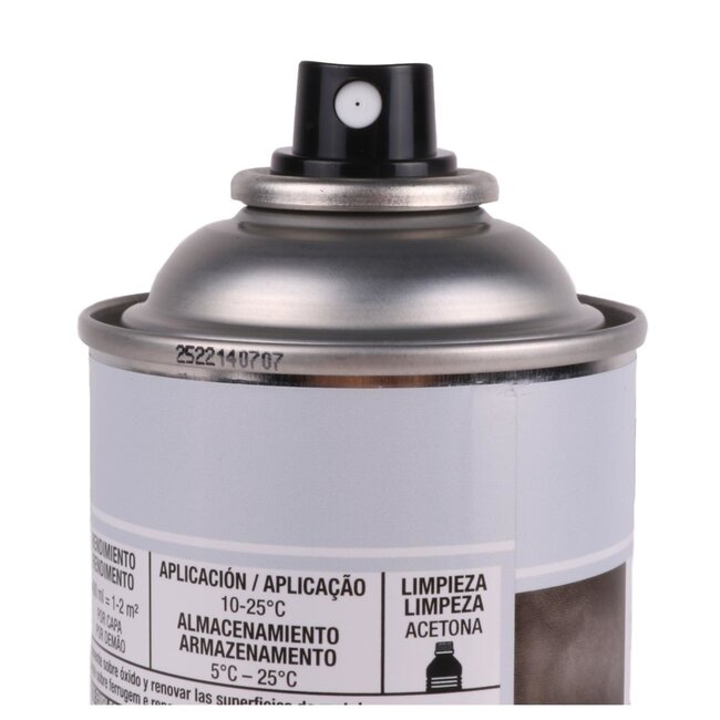 Luxens Sneldrogende spuitlak - glans zwart - 400 ml - binnen en buiten gebruik