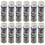 Presto Witte glans spuitlak - 500 ml - set van 12 - hoogwaardige dekking en hechting