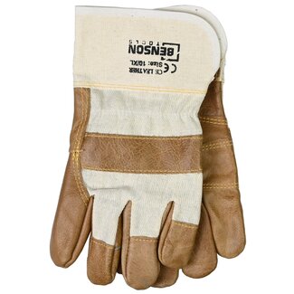 Benson Werkhandschoen meubelleder - luxe bescherming - XL - maat 10 - set Benson Werkhandschoen meubelleder - luxe bescherming - XL - maat 10 - set
