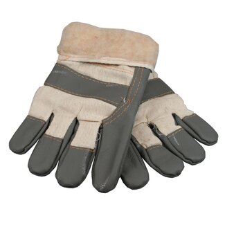 Benson Winter werkhandschoenen - Deluxe - Leder en bont - Maat 10 - Set Benson Winter werkhandschoenen - Deluxe - Leder en bont - Maat 10 - Set