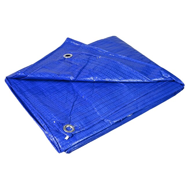 Benson Afdekzeil - Polyethyleen - Waterdicht - 2 x 3 meter - Blauw