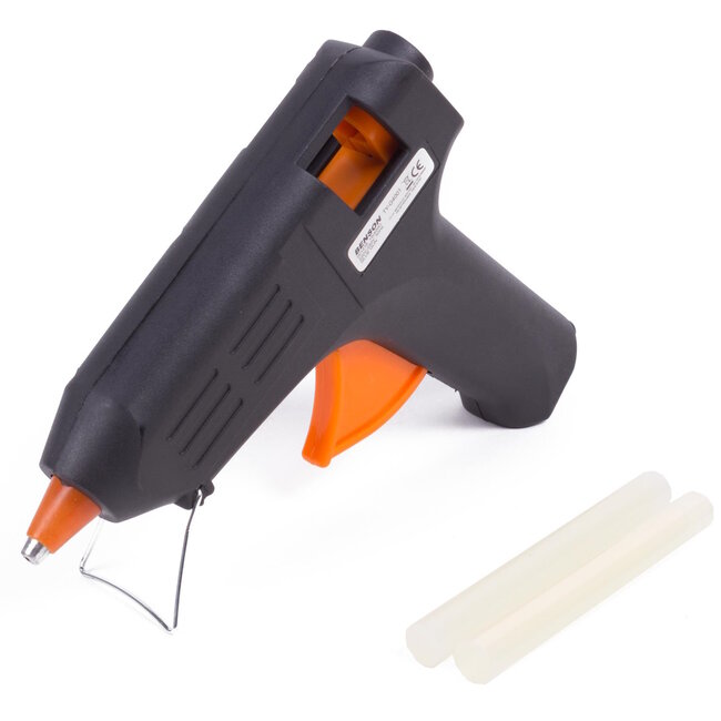 Benson Krachtig lijmpistool - 40 Watt - Inclusief 2 lijmpatronen - Ø 11 mm - Geschikt voor diverse materialen