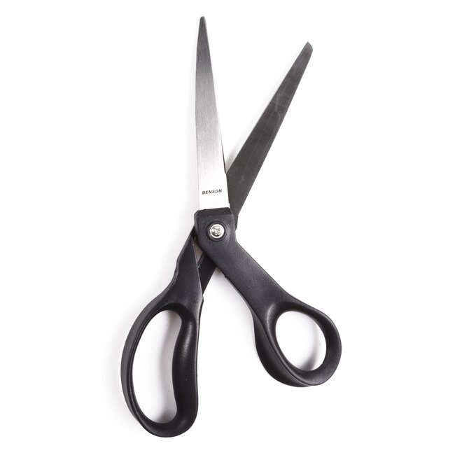 Benson Huishoudschaar - roestvrijstaal - vlijmscherp - 22,86 cm - zwart
