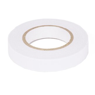 Benson Smal foamtape - 12 mm x 2 meter - Wit - Laat geen sporen achter