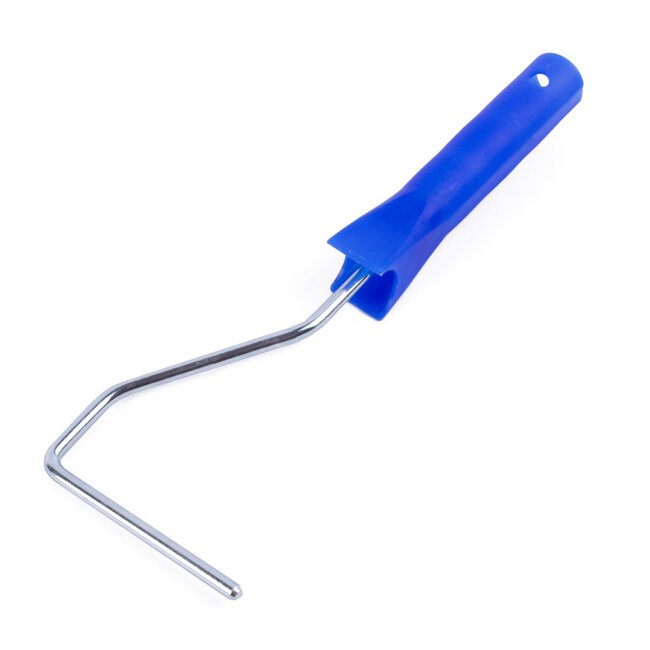 Benson Rollerbeugel - Verf- en lakklus - 10 cm roller - 28 cm lengte - Blauw