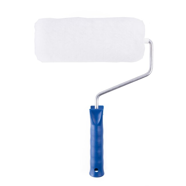 Benson Vachtroller - 20 cm - Schapenvacht - Kunststof handvat - Staalmontage