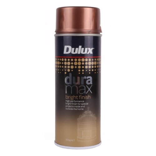 Dulux Verf Spuitbus - Spuitlak - Helder Koper Roze - 300g - Sneldrogend Dulux Verf Spuitbus - Spuitlak - Helder Koper Roze - 300g - Sneldrogend