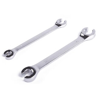 Benson Remleiding sleutel set - Chroom vanadium - 6, 8, 10, 12 mm - 2 stuks