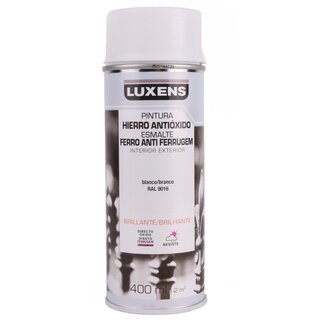 Luxens Sneldrogende spuitlak - glanzend wit - 400 ml - veelzijdig gebruik