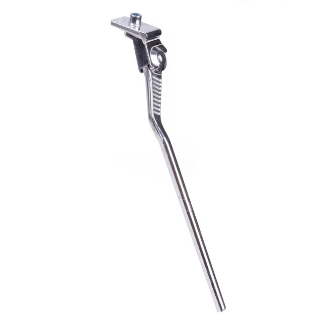 Benson Lichtgewicht fietsstandaard - aluminium - chroom - 31 cm - inkortbaar
