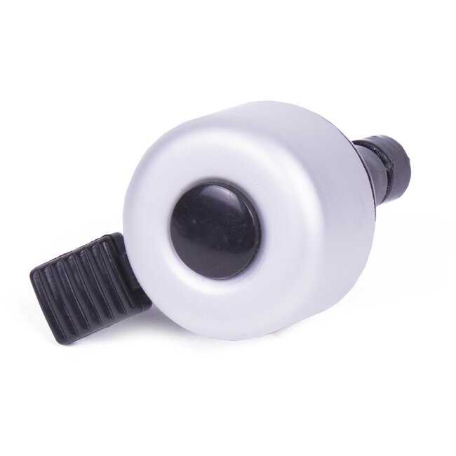 Benson Compacte aluminium fietsbel - modern design - eenvoudig te monteren - 35 mm breed - 20 mm hoog