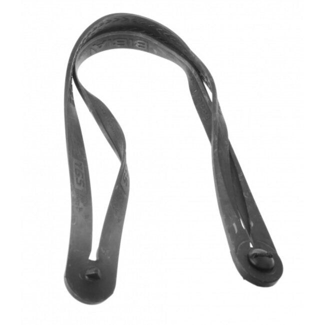 Benson Klassieke snelbinder - sterk rubber - 2 banden - zwart - 82 cm