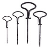 Benson Fretboor Set - Metaal - Zwart - 4 stuks Benson Fretboor Set - Metaal - Zwart - 4 stuks