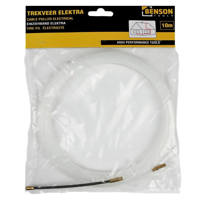 Benson Trekveer elektra - nylon - 10 meter - flexibel en duurzaam