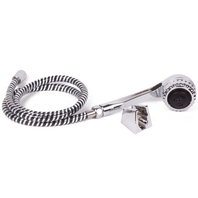 Benson Complete doucheset - chroom - 2 waterstraalstanden - met slang en houder