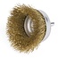 Benson Komborstel voor boormachine - 75 mm diameter - gecoat staaldraad met messing - veelzijdig gebruik