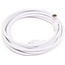 Benson Coax kabel - haakse stekkers - flexibel en duurzaam - 3 meter