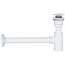 REA Compacte wastafel sifon en clickwaste - glans wit - kindvriendelijk design
