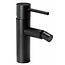 REA Laagmodel bidetkraan - mat zwart - minimalistisch design - messing - 185 mm hoog