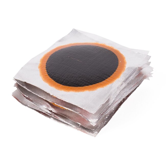 Simson Bandenplakkers - Rond - Ø 33 mm - 8 stuks - Zwart