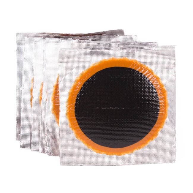 Simson Bandenplakkers - Rond - Ø 33 mm - 8 stuks - Zwart