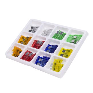 Benson Complete set auto steekzekeringen - 36 stuks - 5 tot 30 ampère - eenvoudig te installeren