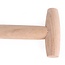 Benson Universele batssteel - half gebogen - ergonomisch - essenhout - 100 cm
