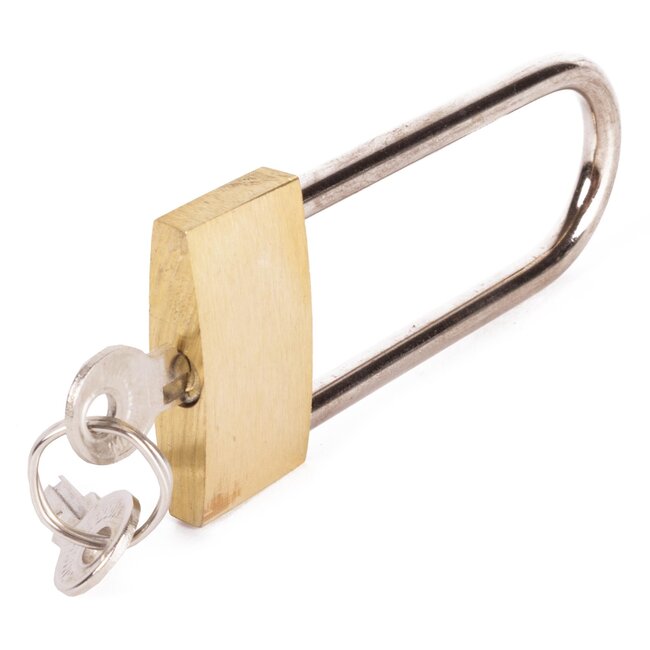 Stahlex Hoog hangslot - 40 mm - inclusief 3 sleutels - veiligheidscategorie C - waterbestendig