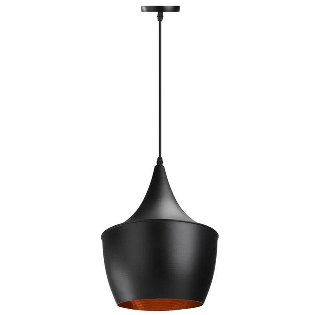 TooLight Costa Hanglamp - E27 - Ø 16.5 cm - Zwart