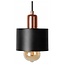 TooLight Cali Hanglamp - E27 - 3 Lichtpunten - 38 x 125 cm - Zwart
