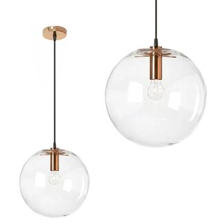 TooLight Lassi Hanglamp - E27 - Ø 20 cm - Rosé Goud