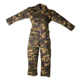 MM Eurotool Kinderoverall - Camouflage - Katoen - Maat 92 - Stoer & Duurzaam