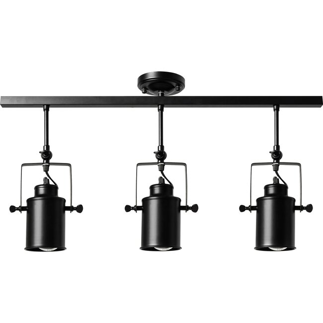 TooLight APP487-3C Hanglamp - E27 - 3 Lichtpunten - Zwart