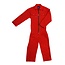 MM Eurotool Kinderoverall Katoen Rood - Maat 68/74