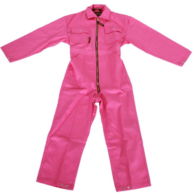 MM Eurotool Kinderoverall Katoen Roze - Maat 92