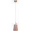 TooLight APP1036-1CP Hanglamp - E27 - Ø 13 cm - Rosé Goud