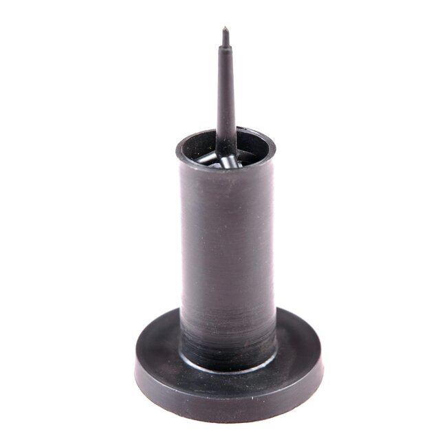 Fort Stofkapje voor kruiwagenas - zwart - 19 cm