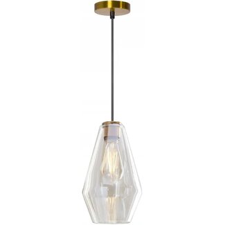 TooLight APP438-1CP Hanglamp - E27 - Ø 18 cm - Goud