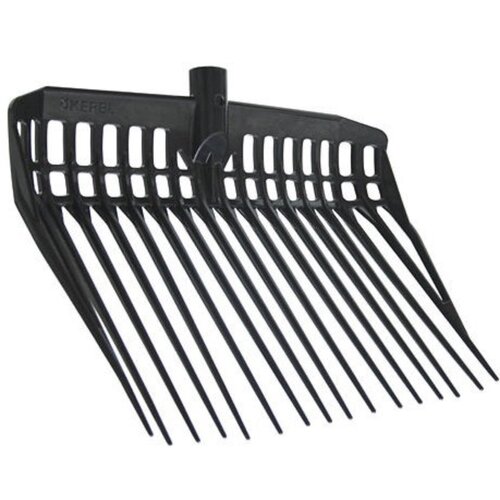 MM Eurotool Paarden Mestvork - Stalvork - Polycarbonaat - Zwart - Exclusief Steel MM Eurotool Paarden Mestvork - Stalvork - Polycarbonaat - Zwart - Exclusief Steel